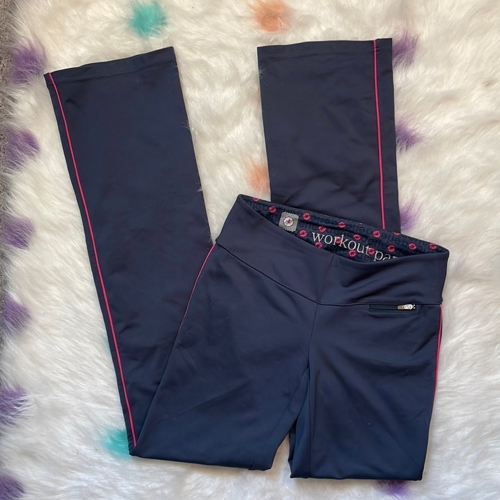 Aerie Fit Gray Workout Bootcut‎ Flare Leggings Size XS